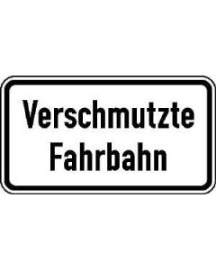 Verkehrszeichen Nr. 1006-35 "Verschmutzte Fahrbahn"