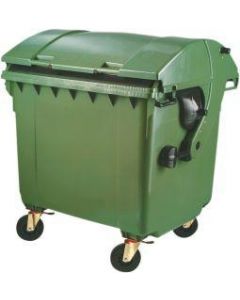Müllcontainer 1100 Liter, Kunststoff grün