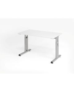 Schreibtisch VOS „Mini-Office“ in Weiß mit Plattenmaß von 120x67,2 cm